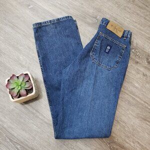 Vintage Calvin Klein High Rise Wide Leg Mom Jeans Sz 5